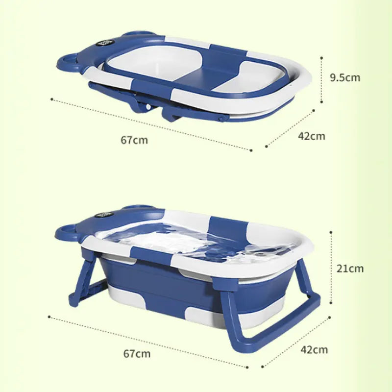 Badkar BebisBebis Badkar med Temperaturkoll - Vikbar